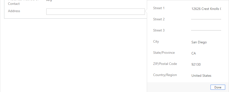 Enter input information