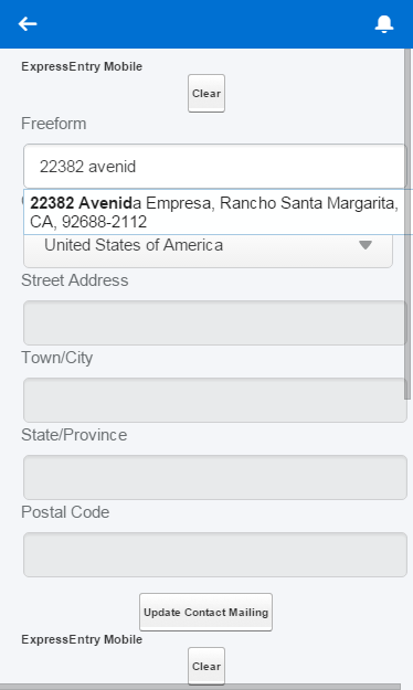 ExpressEntry Mobile