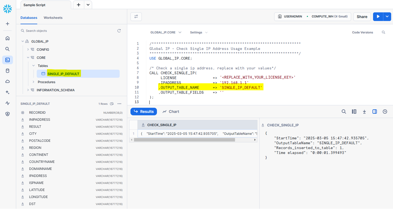 ../../_images/Snowflake-GlobalIp-Stored-Procedures-Check-Single-SQL-Result-Default.png