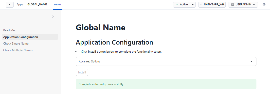 ../../_images/Snowflake-GlobalName-Installation-Initial-Setup-Complete.png