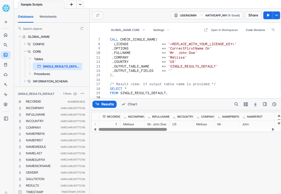 ../../_images/Snowflake-GlobalName-Stored-Procedures-Check-Single-SQL-Result-Default-Table-View.png