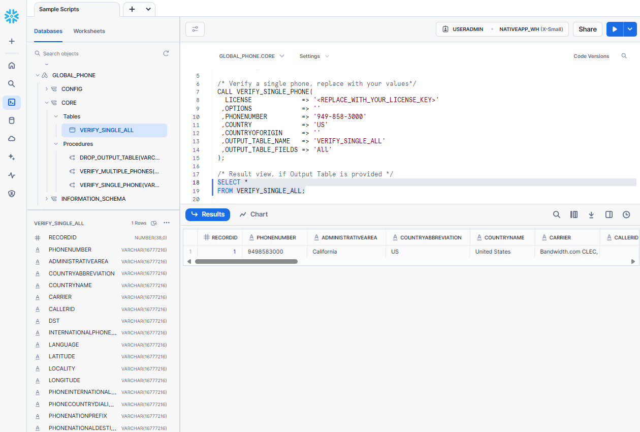 ../../_images/Snowflake-GlobalPhone-Stored-Procedures-Verify-Single-SQL-Result-All-Fields-Table-View.png